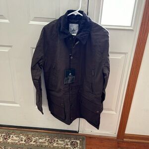 cotton shell keeps the elements away,zipper pull plaid this coat's corduroy  new